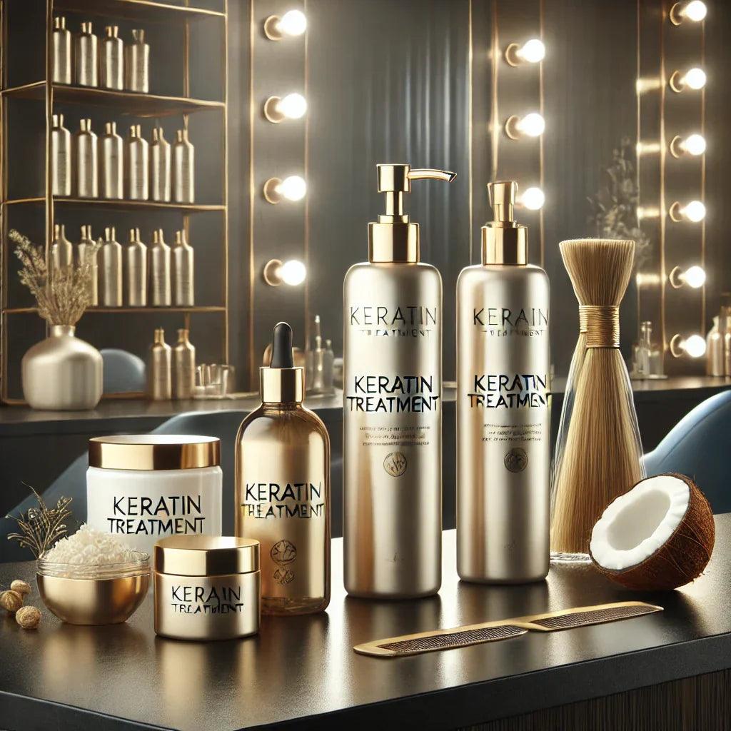 Keratin Perfect Daily Duo – Glättendes Shampoo & Spülung, 100 Ml Je Flasche – Für Alle Haartypen, Gegen Hitzeschäden