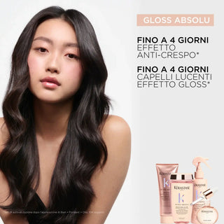Kérastase Routine Anti-Crespo Gloss Absolu Shampoo + Balsamo + Spray + Olio