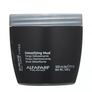 Alfaparf Milano Semi di Lino Sublime Detoxifying Mud 500ml - Fango Detossinante per Tutti i Tipi di Capelli