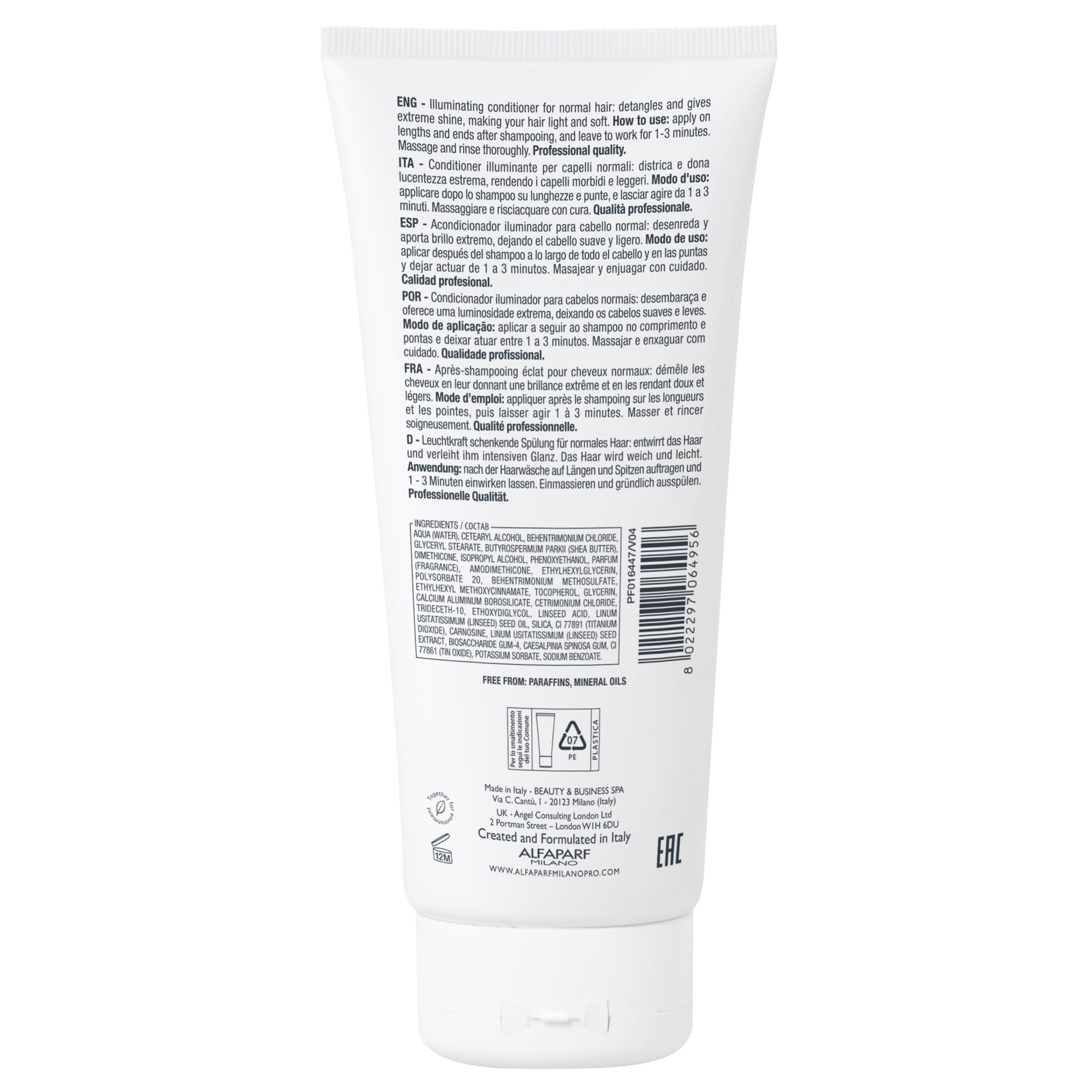 Alfaparf Semi di Lino Illuminating Conditioner 200ml - Tutti i Tipi di