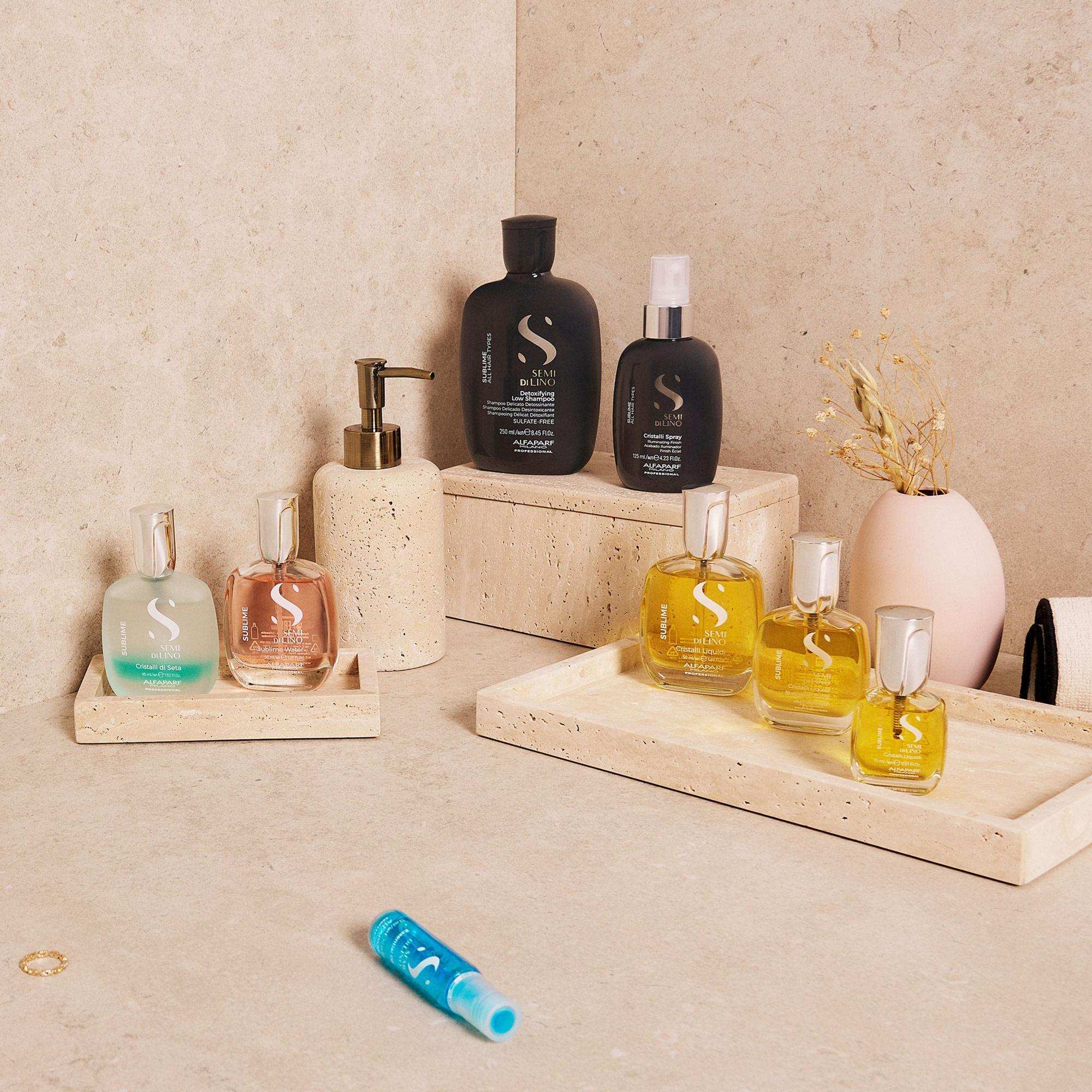 Alfaparf Semi di Lino Cristalli Liquidi 50ml - Tutti i Tipi di Capelli Celebre Store Alfaparf Semi di Lino Cristalli Liquidi 50ml - Tutti i Tipi di Capelli Celebre Store