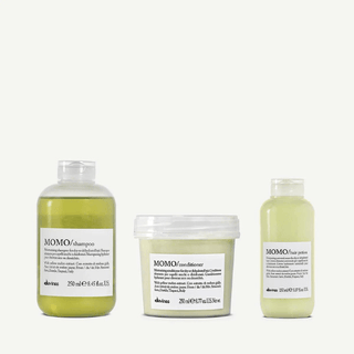 Davines Kit Momo Shampoo, Balsamo e Hair Potion