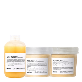 Davines Nounou Kit Shampoo, Spülung und Maske 250 ml für farbgeschädigtes Haar