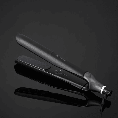 GHD Chronos Styler - Piastra per Capelli Professionale Nera con Pochet