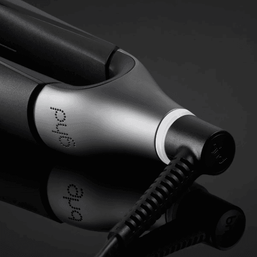 GHD Chronos Styler - Piastra per Capelli Professionale Nera con Pochet