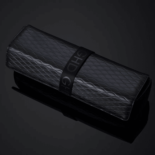 GHD Glide Spazzola Lisciante , Puddle Brush e Pochette Gift Set – Cape