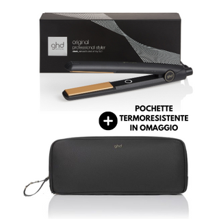 GHD Original Styler | Piastra Professionale Capelli Pochette Termoresistente | Celebre Store