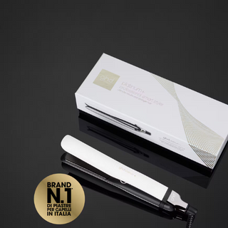 GHD Platinum+ Styler | Piastra Professionale Capelli Bianca Pochette Termoresistente | Celebre Store