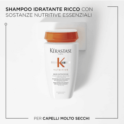 Kerastase Kit Nutritive - Cofanetto Regalo: Set 3 Pezzi per Capelli Secchi (Shampoo, Balsamo, Termoprotettore)