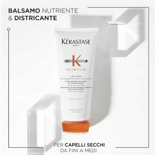 Kerastase Kit Nutritive - Cofanetto regalo - Set 3 pezzi per capelli secchi - Shampoo e balsamo e termoprotettore