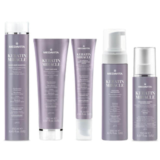 Medavita Kit Keratin Miracle: Routine Anti-Crespo con Cheratina