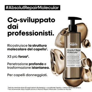 L'Oréal Professionnel Absolut Repair Molecular Professional Rinse Off Serum  Conditioner per capelli danneggiati