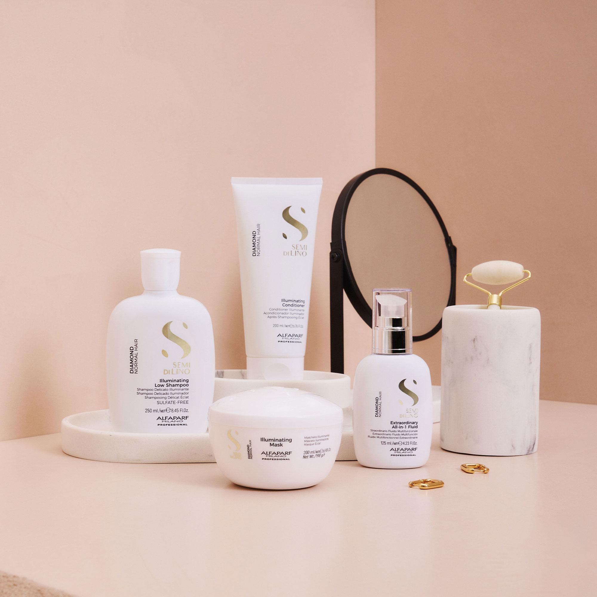 Alfaparf Semi di Lino Illuminating Mask 200ml - Tutti i Tipi di Capell