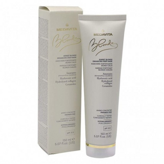 Medavita Blondie Sunset Blonde Enhancing Deep Mask 150ml - Maschera Rimpolpante per Capelli Biondi Caldi