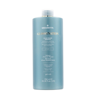 Medavita Glossynation Polish Primer Shampoo 750ml - Pre-Shampoo Trattamento Laminante