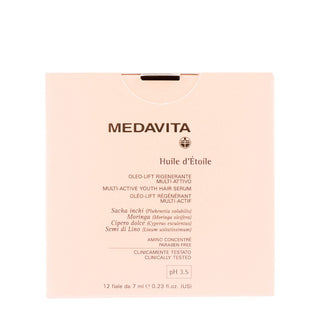 Medavita Lunghezze Huile D'Etoile Oleo-Lift Rigenerante Multi-Attivo 12X7ml - Trattamento Rigenerante per Capelli