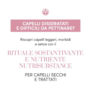 Medavita Nutrisubstance Elisir Nutrilluminante 50ml - Gocce Illuminanti e Nutrienti per Capelli Secchi