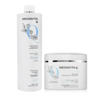 Medavita Cute Oxygen Detox Shampoo 1000ml e Maschera 500ml