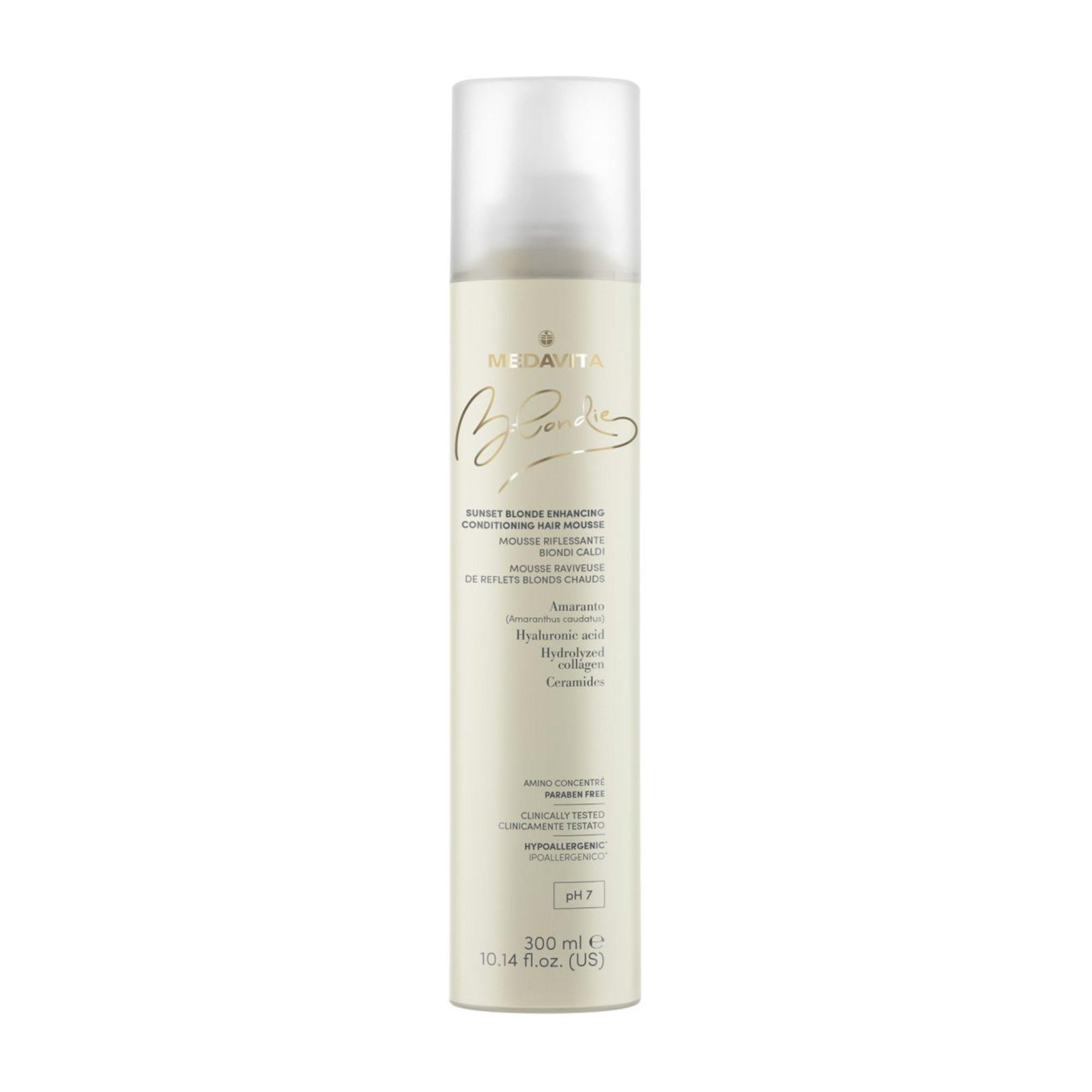 Medavita Blondie Sunset Blonde Conditioning Mousse 300ml - Schiuma Rif