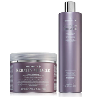 Medavita Keratin Miracle Sleek Hair Mask 500ml