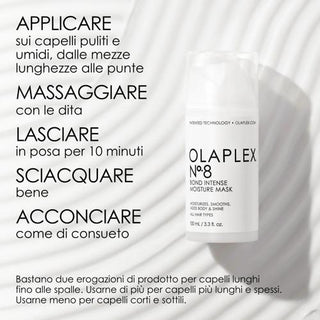 Olaplex Nº.8 Bond Intense Moisture Mask 100ml - Maschera per capelli danneggiati