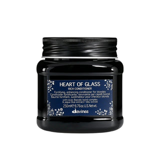 Davines Heart of Glass Rich Conditioner 250ml – Balsamo per Capelli Biondi