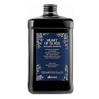 Davines Heart of Glass Silkening Shampoo 1000ml | Shampoo per Capelli Biondi