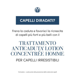 Medavita Lotion Concentreè Champú anticaída para hombre 55 ml - Tamaño de viaje