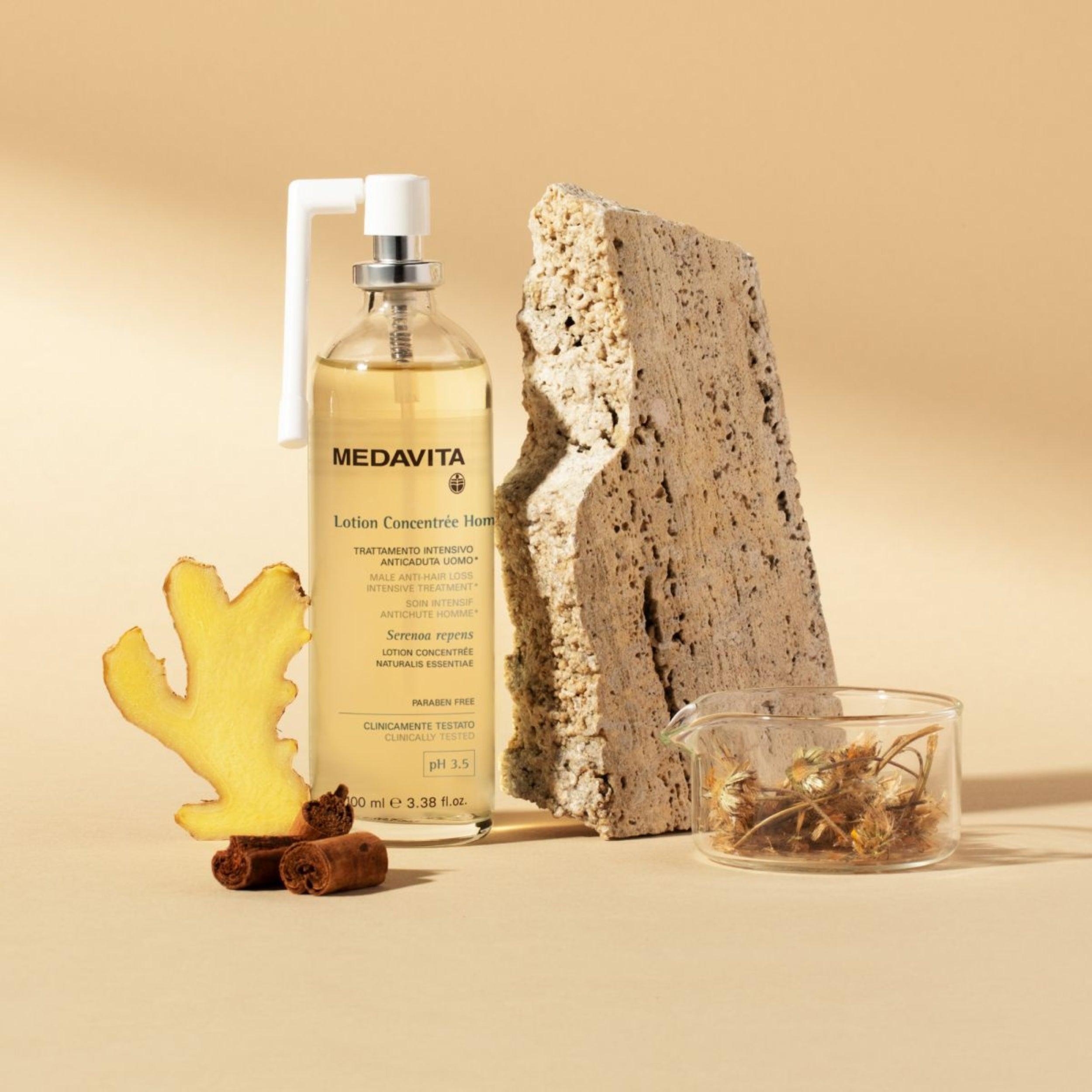 Medavita Trattamento Intensivo Anticaduta Uomo 100ml - Spray per la caduta dei capelli