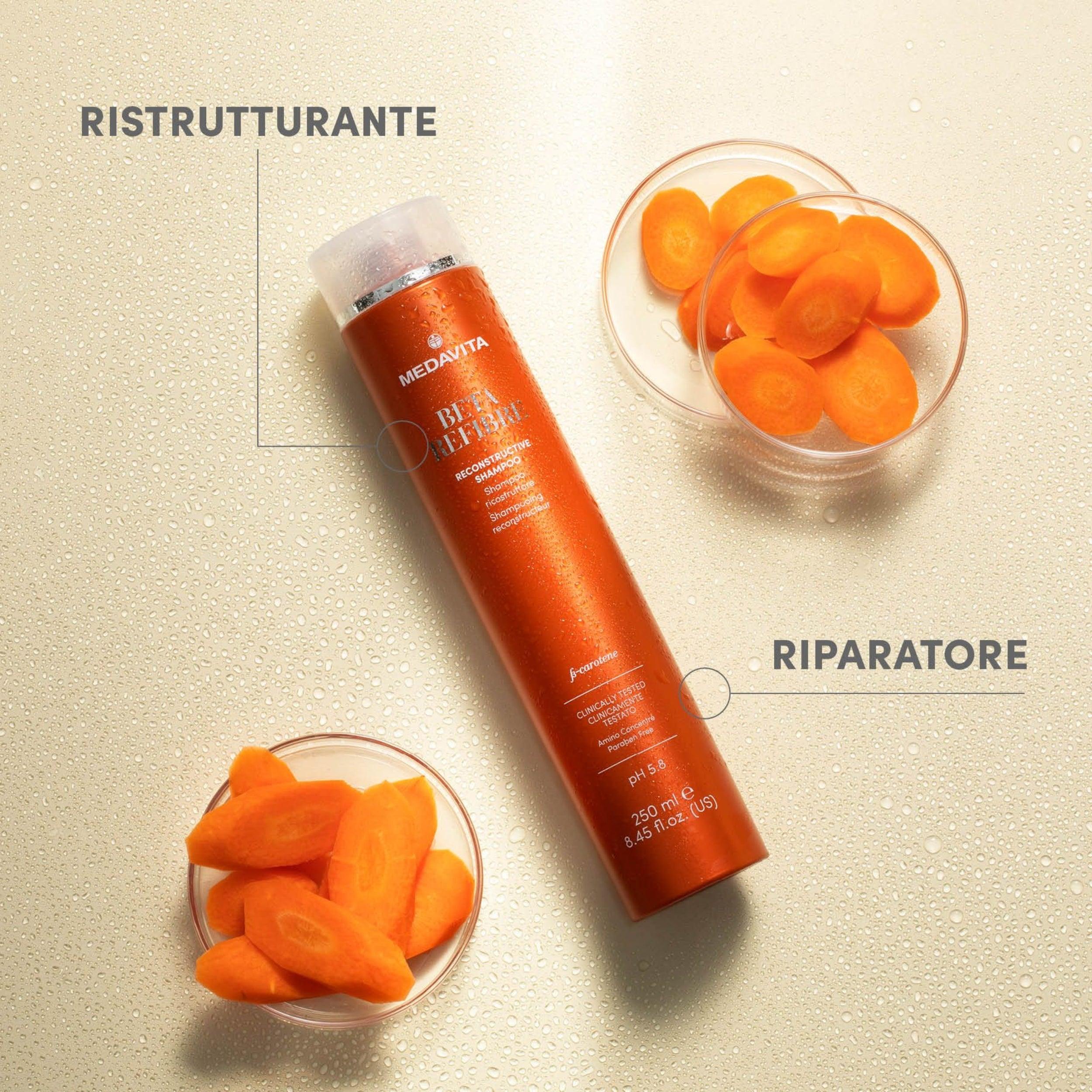 Medavita B-Refibre Shampoo ricostruttore 250ml - Per capelli sfibrati