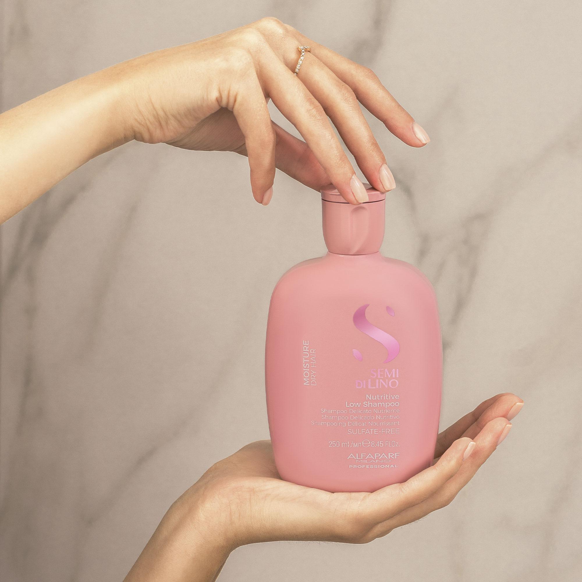 Alfaparf Semi di Lino Nutritive Low Shampoo 250ml - Capelli Secchi