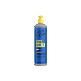 TIGI Bed Head Down'N Dirty Shampoo 400 ml – Entgiftendes Shampoo für helles und natürliches Haar