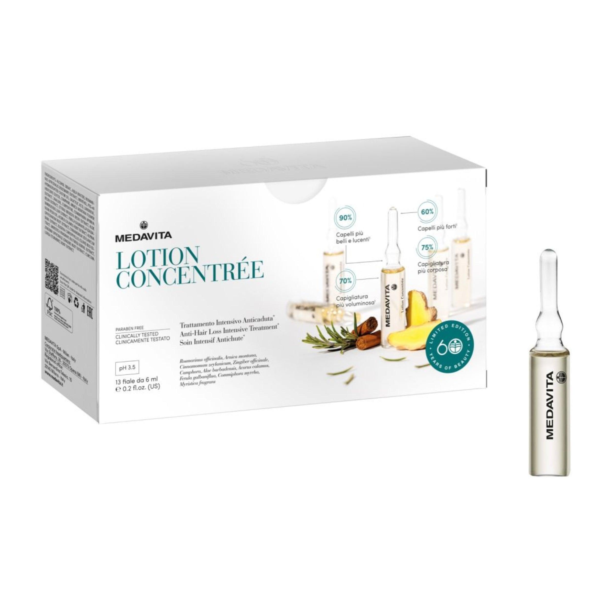 Medavita Trattamento Intensivo Anticaduta Donna 13 Fiale 6ml - Riduzione Caduta Capelli