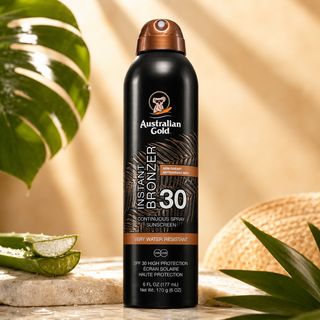 Australian Gold SPF30 Instant Bronzer Continuous Spray 177 ml