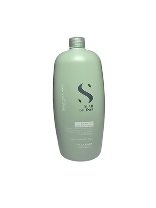 Alfaparf Semi di Lino Balancing Low Shampoo 1000ml, ideale per capelli grassi e oleosi. 