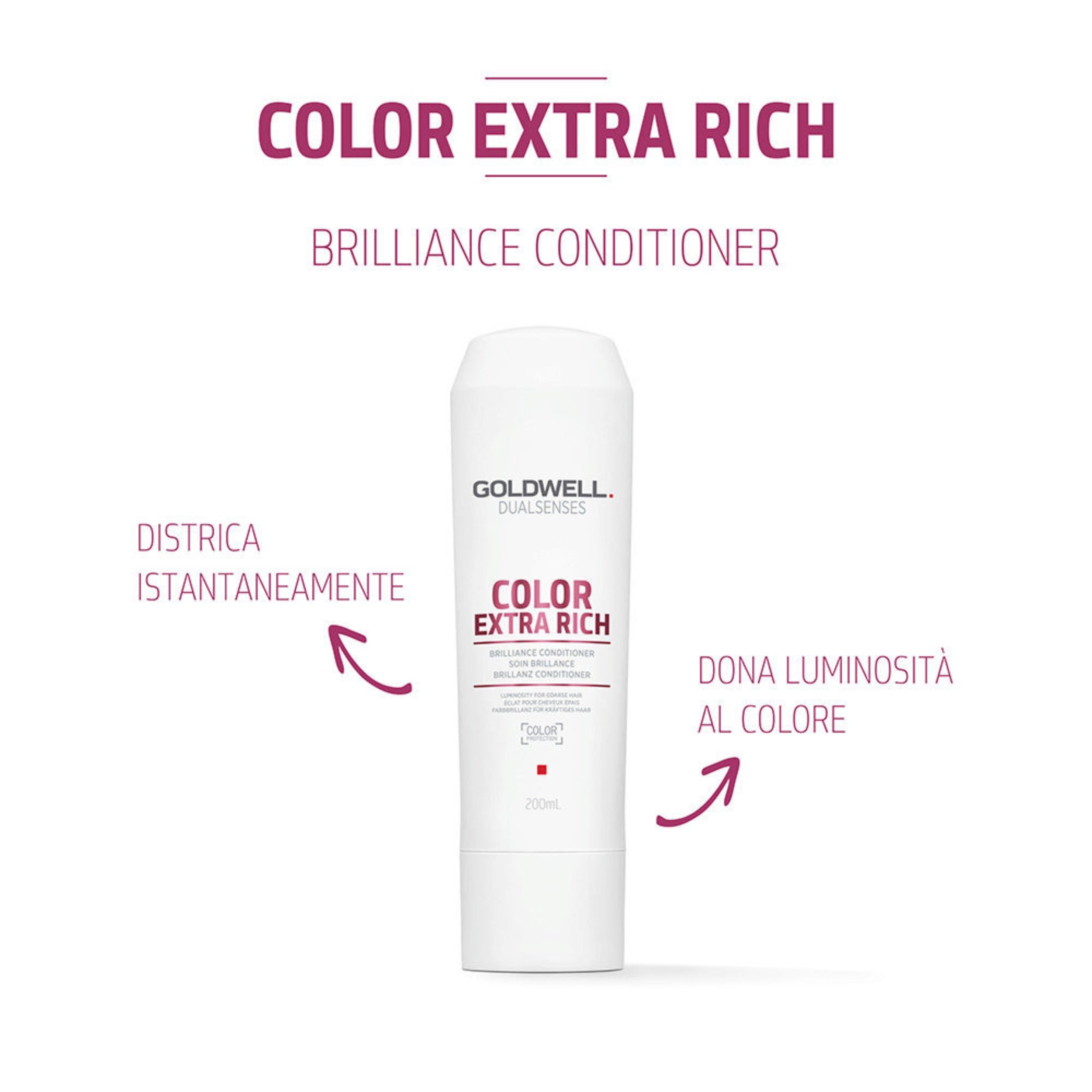 Goldwell Dualsenses Color Extra Rich Brilliance Conditioner 200ml - Ba