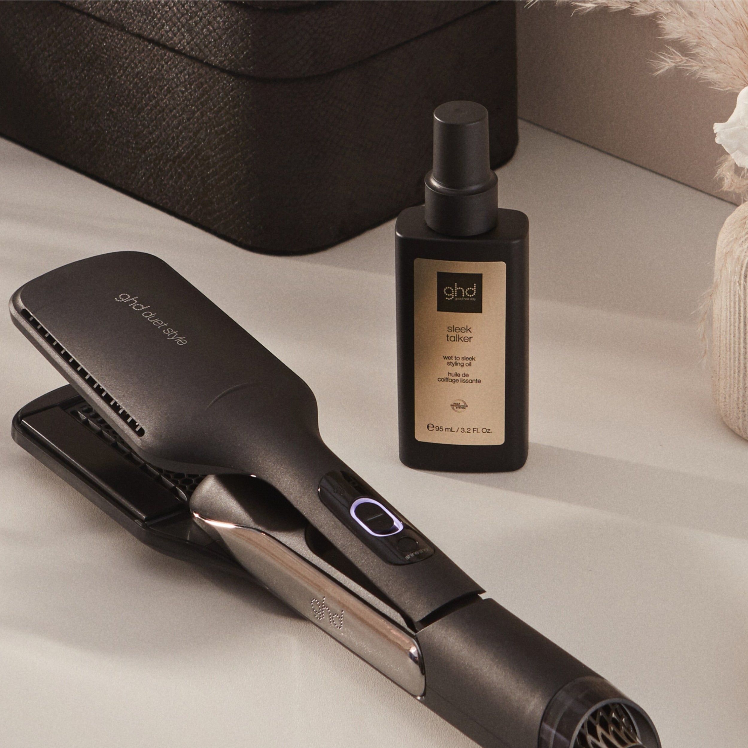 GHD Duet Style Gift Set – Piastra 2 in 1 & Sleek Talker