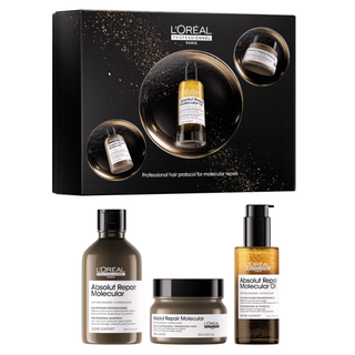Cofanetto Natale 2026 Absolut Repair Molecular Trio L'Oréal Professionnel