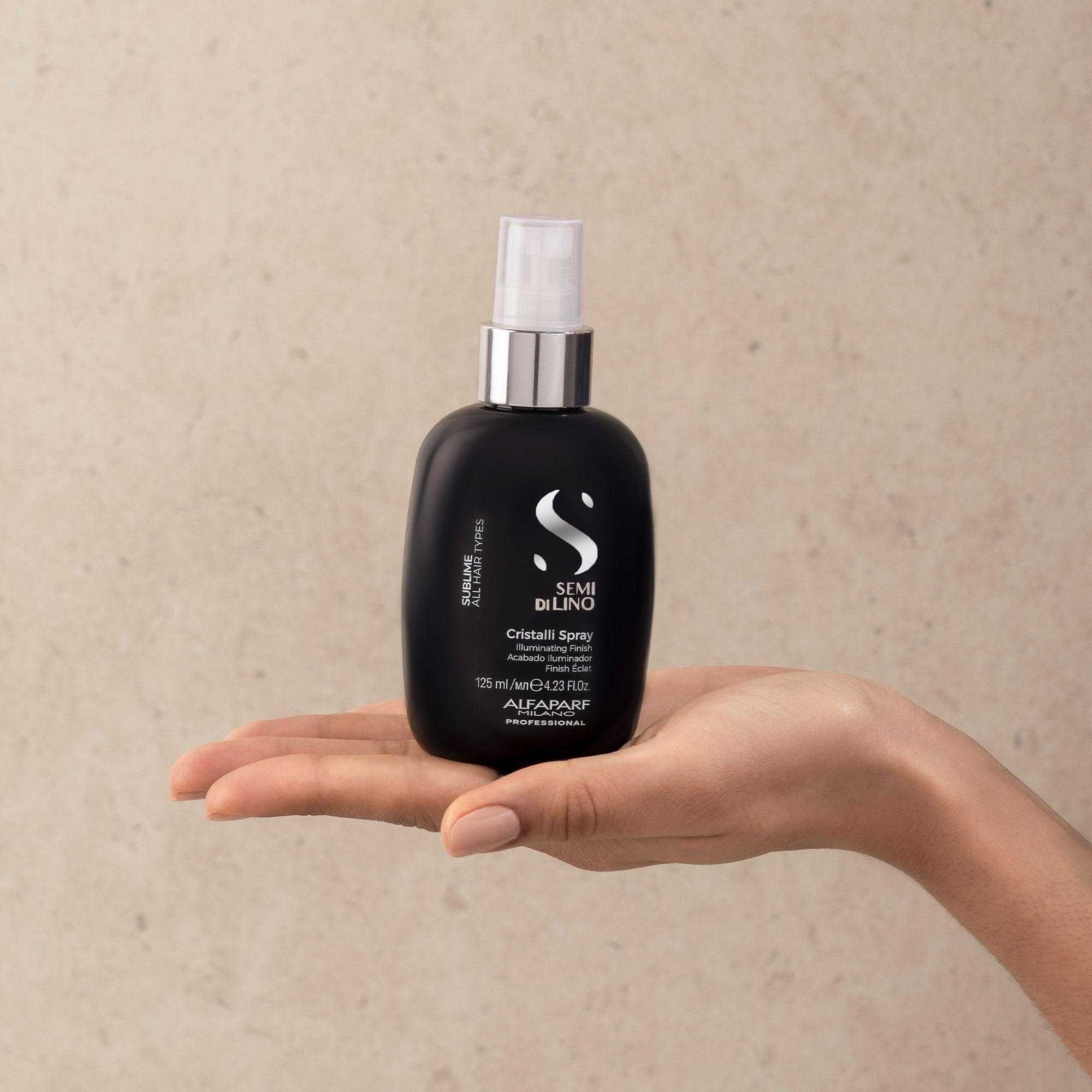 Alfaparf Semi di Lino Cristalli Spray 125ml - Tutti i Tipi di Capelli
