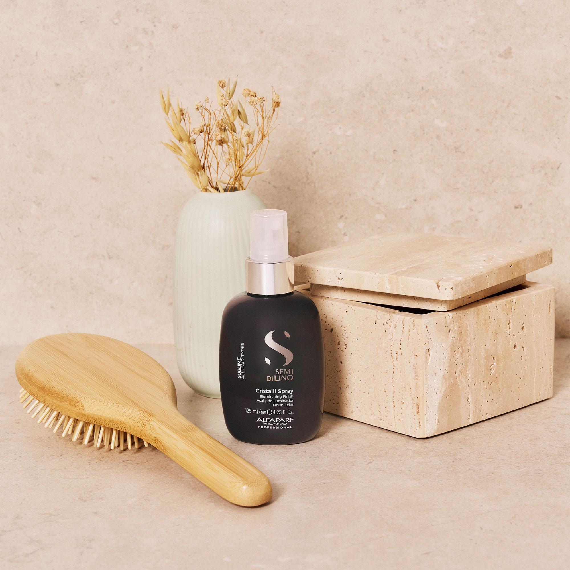 Alfaparf Semi di Lino Cristalli Spray 125ml - Tutti i Tipi di Capelli