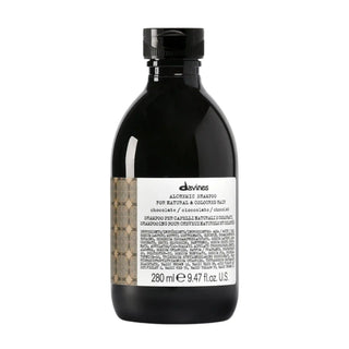 Bottiglia di shampoo Davines Alchemic Capelli Castani
