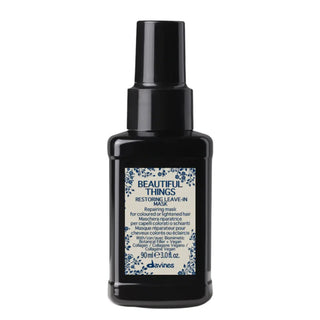 Davines Beautiful Things Restoring Leave-in Mask 90ml – Mascarilla Reparadora Sin Aclarado con Protección Térmica