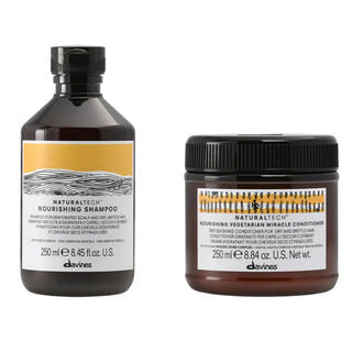 Davines Kit Nourishing Ristrutturante Shampoo e Balsamo 250ml - Capelli Secchi