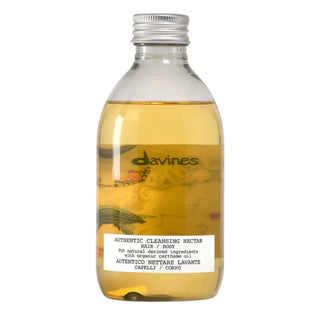 Davines Authentic Formulas 280ml – Champú y Gel de Ducha 2 en 1 para Cabello y Cuerpo