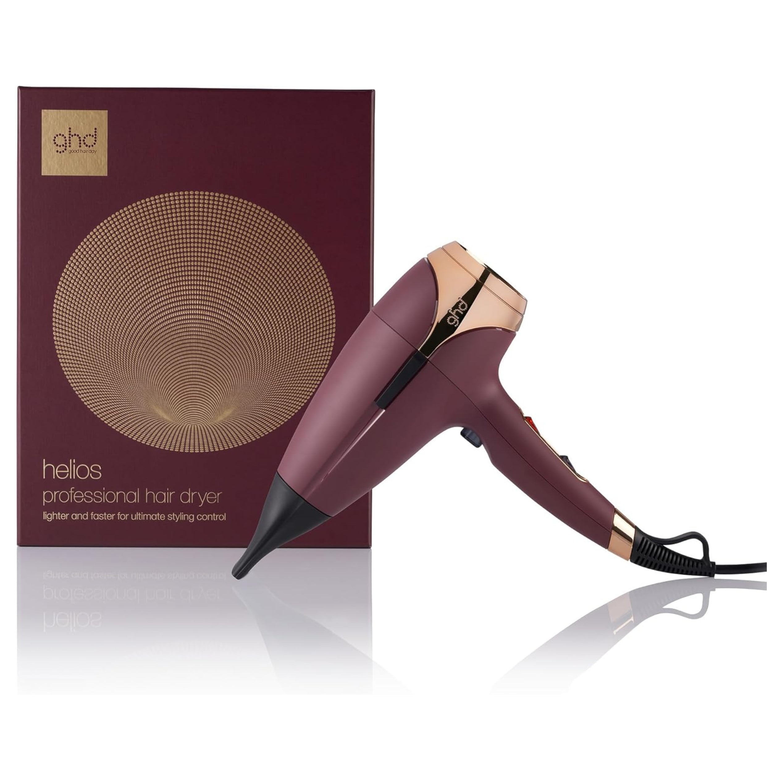 Ghd Helios – Asciugacapelli Bordeaux | Phon Professionale