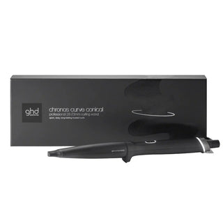 GHD Chronos Curve Conical Wand 28-23mm Ferro Arricciacapelli Professionale Beach Waves