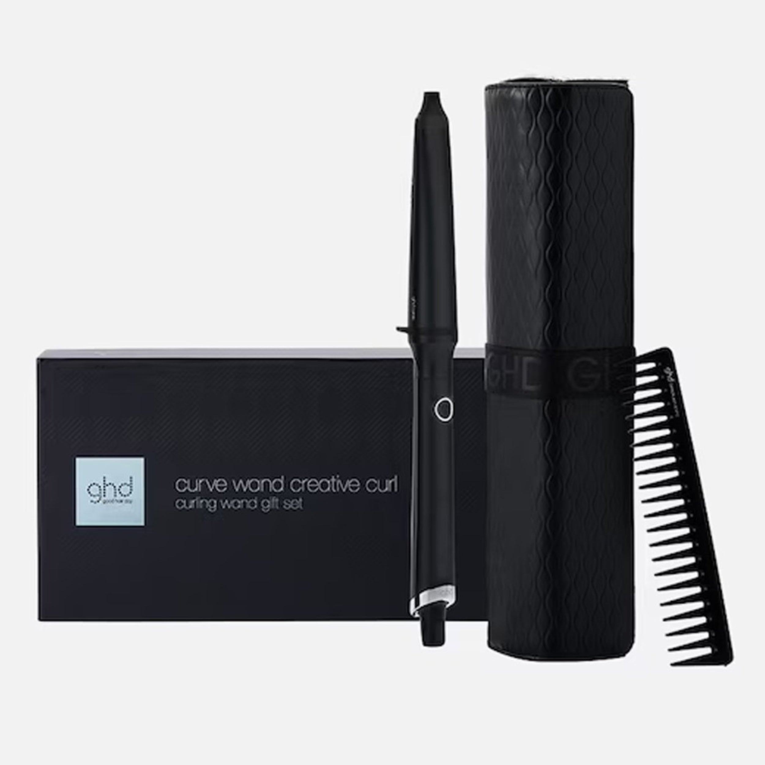 GHD Curve Creative Curl Wand Set Regalo – Ferro arricciacapelli Pochet