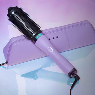 GHD Duet Blowdry - Spazzola Asciugacapelli 2 in 1 Viola Galattico (Edizione Limitata)