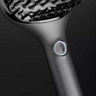 ghd Glide+ Max Spazzola Lisciante Professionale Nera – Capelli Lunghi, Spessi e Ricci