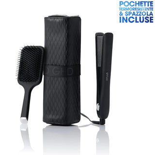 GHD Gold Set Regalo Piastra Pochette  Spazzola 